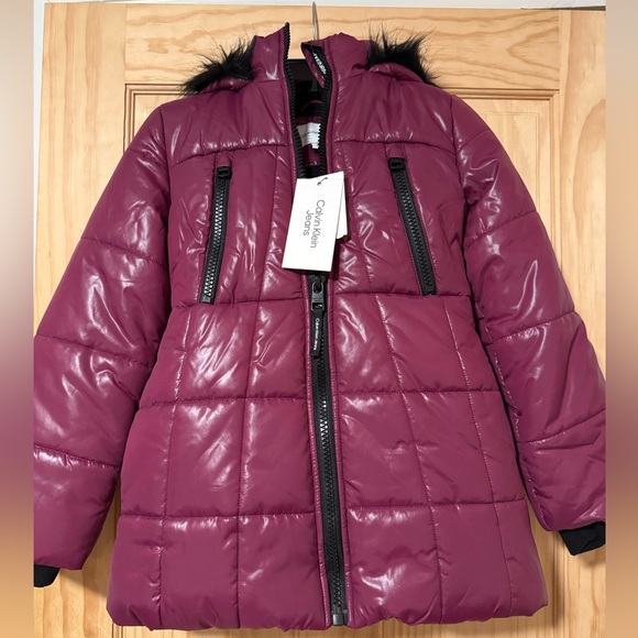 Calvin Klein Other - Calvin Klein Purple Puffer Jacket kids